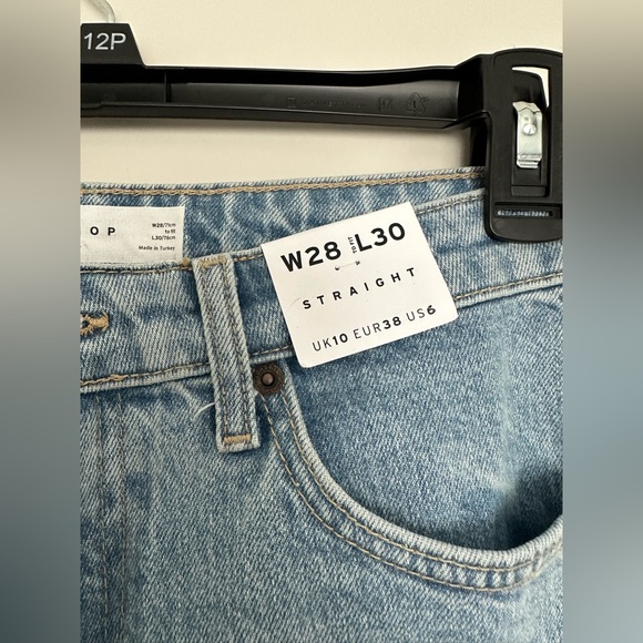 Topshop straight crop jeans - Picture 2 of 5